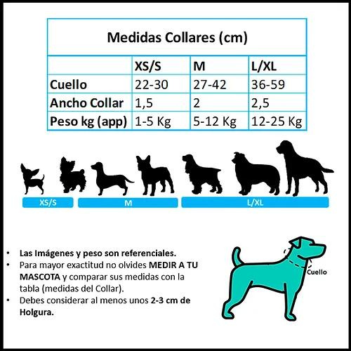Pet Lounge Blue Leopard Collar para Perro