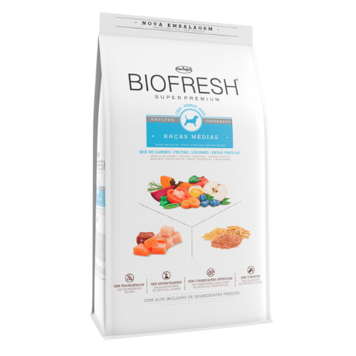 Biofresh Adulto Castrados Medium Perro 3Kg