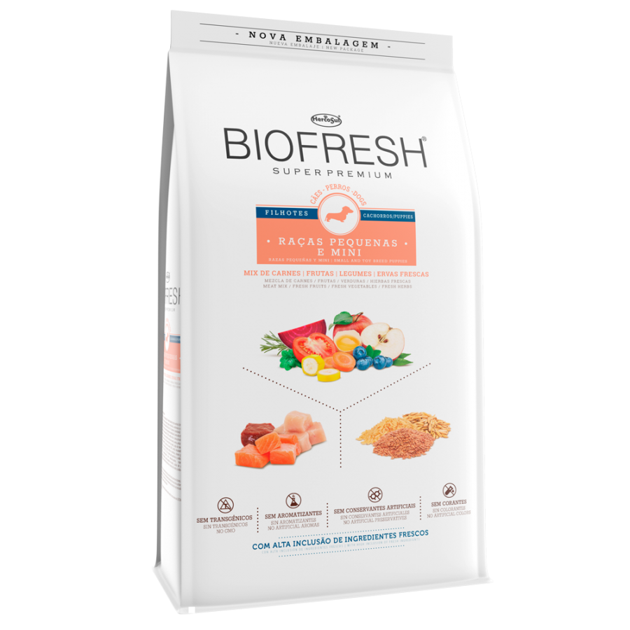 Biofresh Cachorros Raza Pequeña y Mini Perro 3Kg
