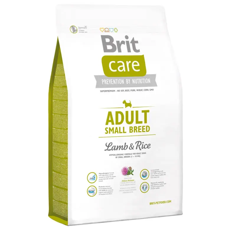 Brit Care Adult Small Lamb Rice Alimento Perro 7.5 Kg