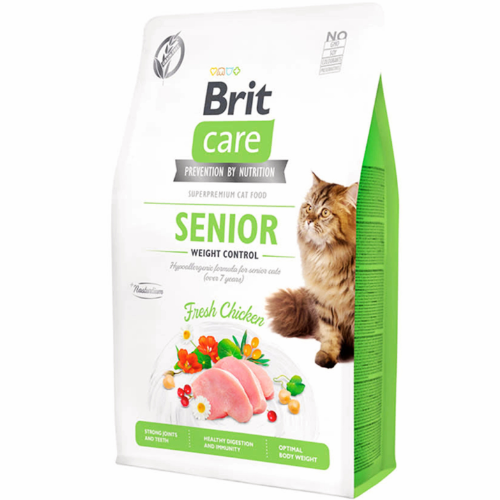 Brit Care Senior Weight Control Gato 2Kg