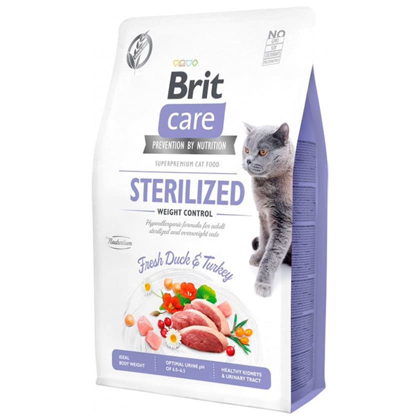 Brit Care Grain Free Sterilized Weight Control Gato 7 kg