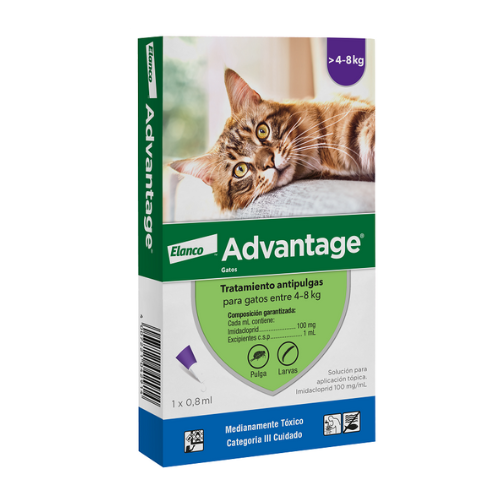 Advantage ext gatos 4 a 8Kg 