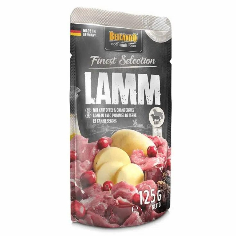 Belcando Finest Selection Cordero Patatas Arándanos 125Gr
