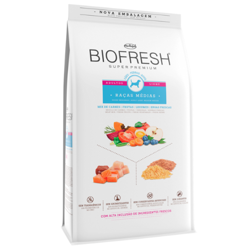 Biofresh Light Adulto Raza Mediana Perro 3Kg