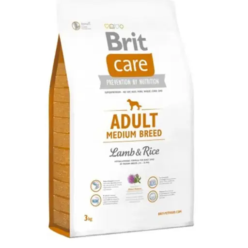 Brit Care Medium Breed Lamb Rice 3Kg