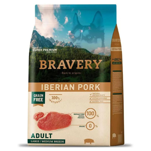  Bravery Adulto Iberian Pork 12Kg