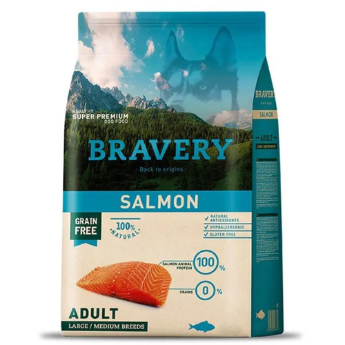  Bravery Adulto Medium Large Salmon 12Kg
