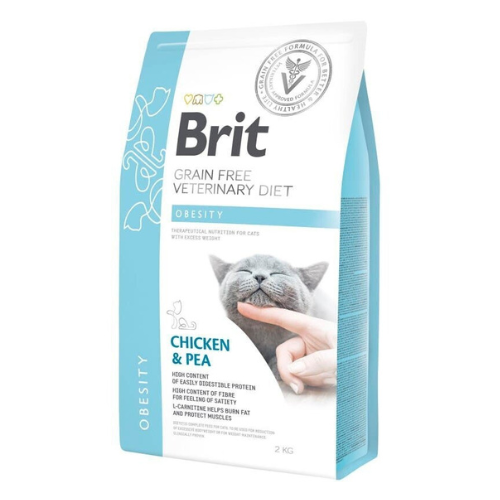 Brit Veterinary Diets Obesity Gato 2Kg