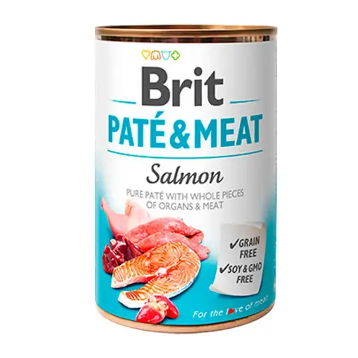 Brit Pate And Meat Salmon 400Gr