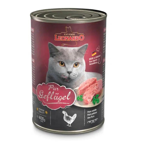 Leonardo Ave QS Alimento Húmedo Gato 400grs