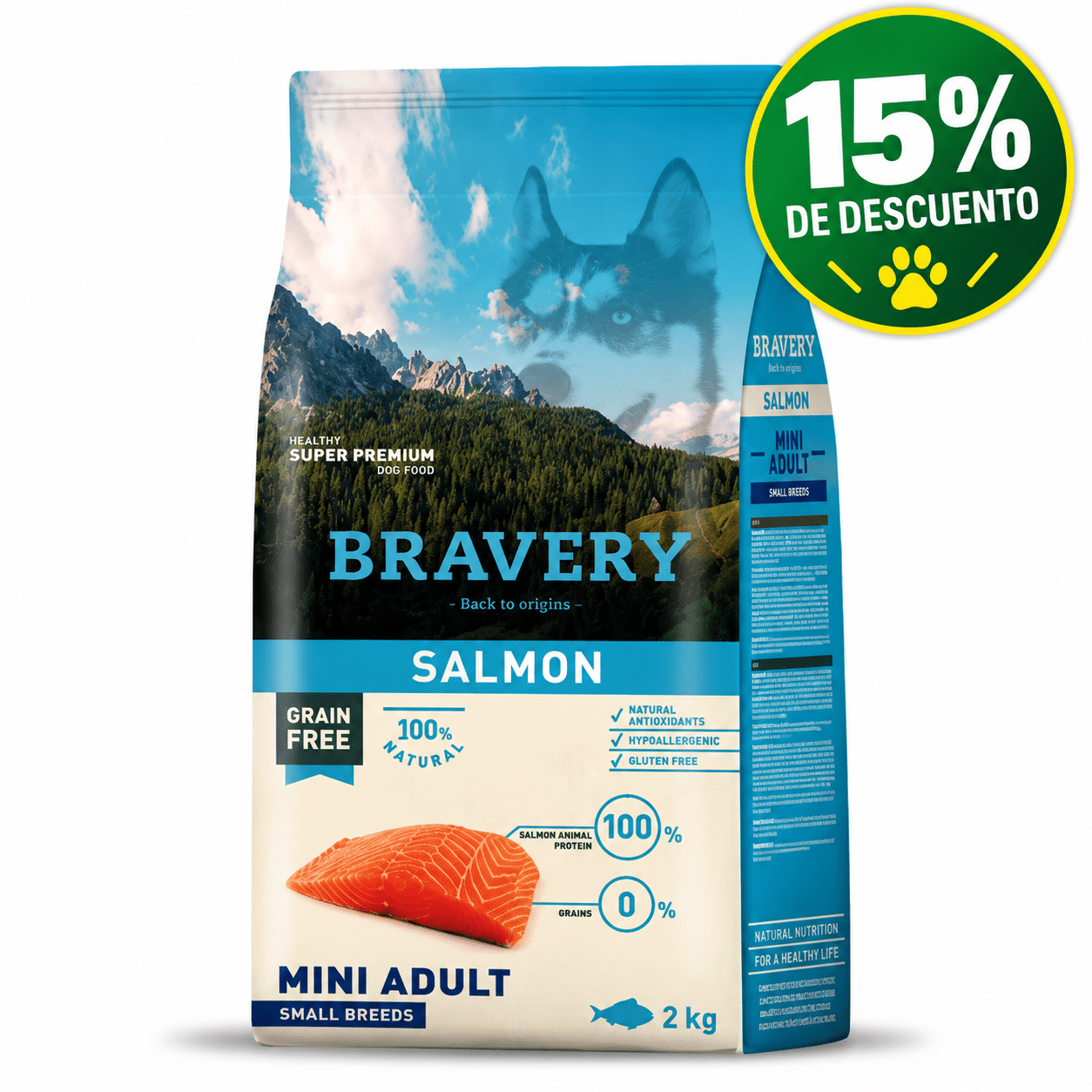 Bravery Salmon Razas Pequeñas