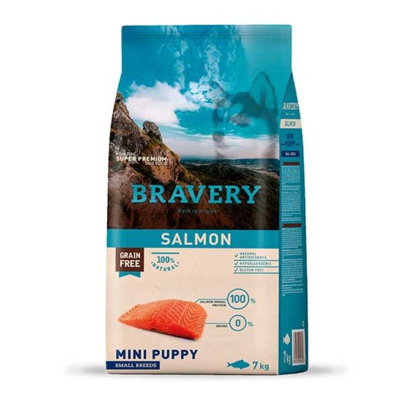 Bravery Cachorro Salmón Razas Pequeñas