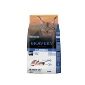 Bravery Gato Senior Arenque 2kg