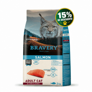 Bravery Gato Sterilized Salmon 2KG