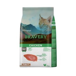 Bravery Kitten Pollo 2kg