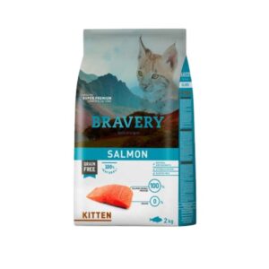 Bravery Kitten Salmon 2kg