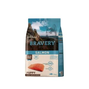 Bravery Medium Puppy Salmon 4kg