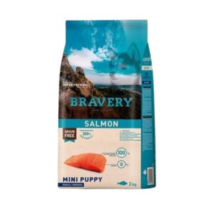 Bravery Mini Puppy Salmon 2kg