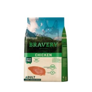 Bravery Perro Medium Adulto Pollo 4kg