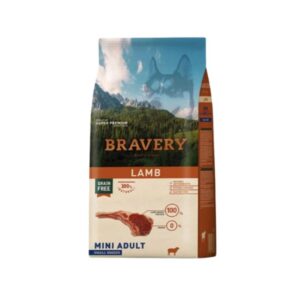 Bravery Perro Mini Adulto Cordero 2Kg