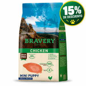 BRAVERY CHICKEN PUPPY LARGE/MEDIUM BREEDS 4 KG